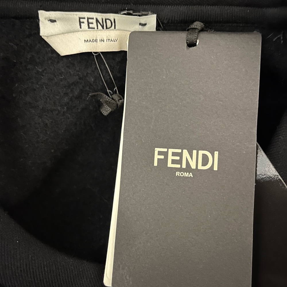 BNWT Fendi Peekaboo Monster Black Sweater Dress, sz IT42 (fits like US4/6) - Picture 7 of 10